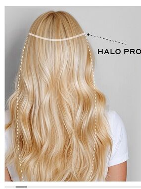 Bellami HALO PRO EXTENSIONS KIT, BUTTER BLONDE #P10/16/60 NATURAL